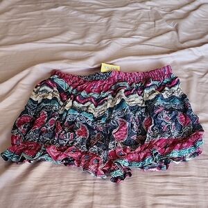 Colorful Patterned Women Shorts